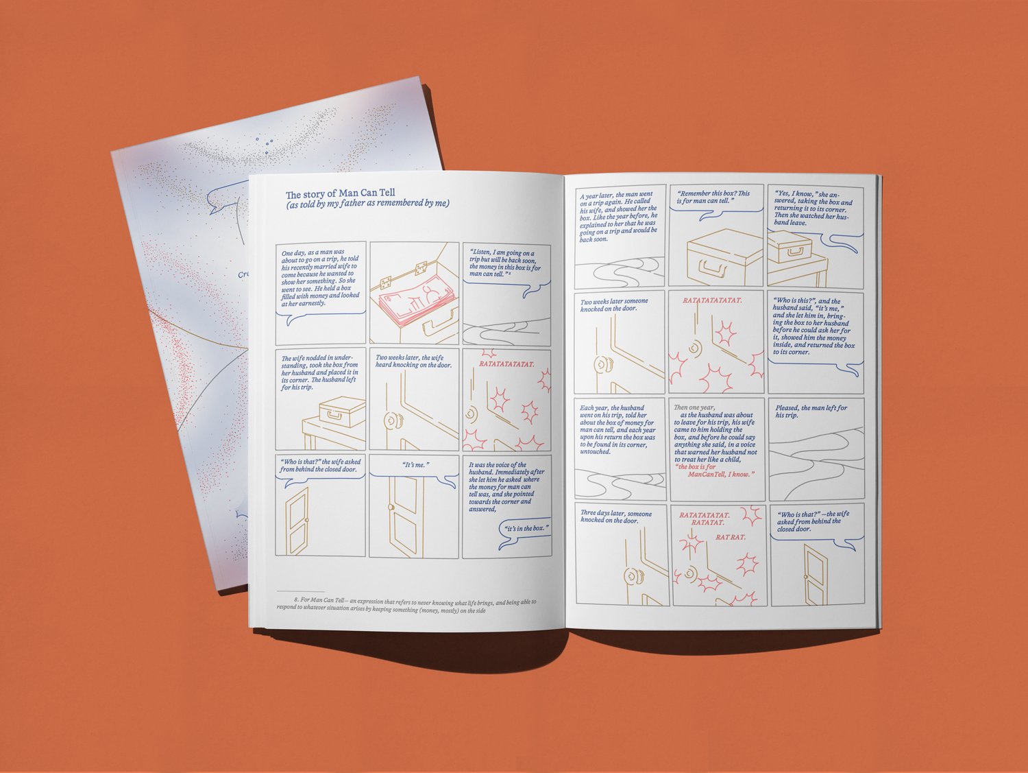 We De Try RISO-printed book interior spread